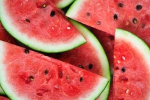 A picture of watermelons